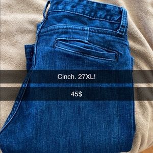 Women’s cinch jeans